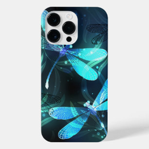Lake Glowing Dragonflies iPhone 14 Pro Max Case