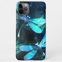 Lake Glowing Dragonflies