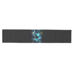 Lake Glowing Dragonflies Medium Table Runner
