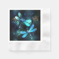 Lake Glowing Dragonflies