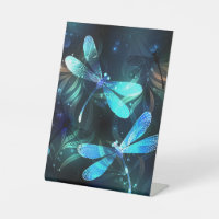 Lake Glowing Dragonflies