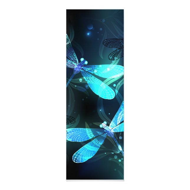 Lake Glowing Dragonflies Photo Print (Front)