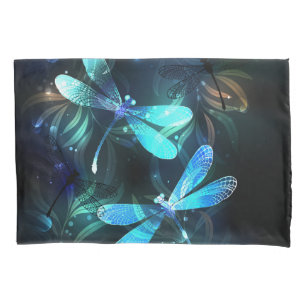 Lake Glowing Dragonflies Pillowcase