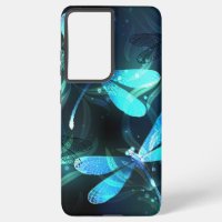 Lake Glowing Dragonflies