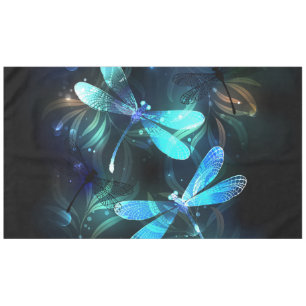 Lake Glowing Dragonflies Tablecloth
