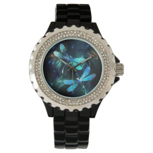 Lake Glowing Dragonflies Watch