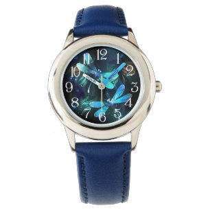 Lake Glowing Dragonflies Watch