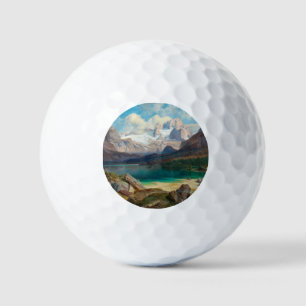 Lake Gosau With A View Of The Dachstein Massif Golf Balls