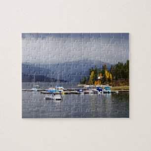 Lake Grandby Colorado Sailboat Puzzle