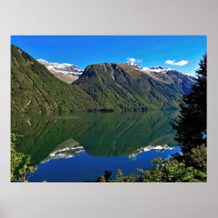 Lake Gunn Reflection Poster