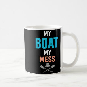 Lake Hair Dont Care Messy Boat Hair Lake Tan Coffee Mug