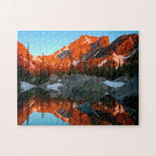 Lake Haiyaha Colorado. Jigsaw Puzzle