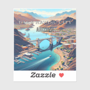 Lake Havasu City Arizona 3 Inch Vinyl Sticker