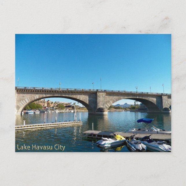 Lake Havasu City, Arizona Postcard (Front)