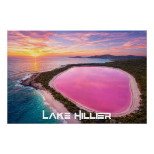 LAKE HILLIER - AUSTRALIA POSTER