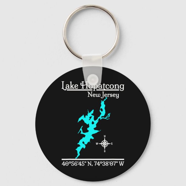 Lake Hopatcong - New Jersey  Key Ring (Front)