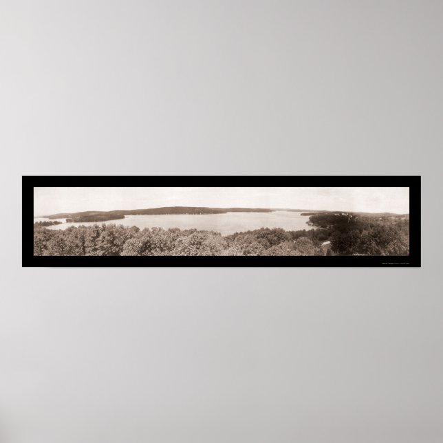 Lake Hopatcong, NJ Photo 1909 Poster (Front)