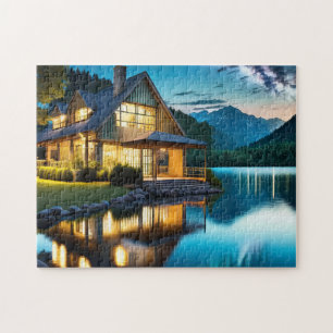 Lake House 2 The Daily Jigsaw puzzle Recent Jigsaw