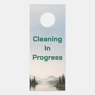Lake House Airbnb Cleaning In Progress Hanger