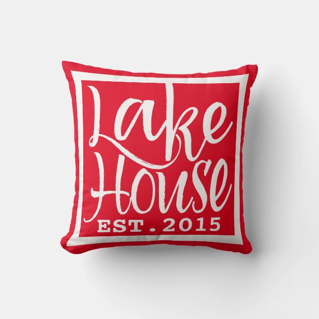Lake House Cushion (Front)