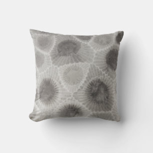 Lake House Decor  Michigan Petoskey Stone Cushion