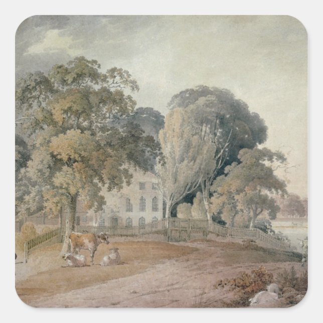 Lake House, Epping Square Sticker (Front)