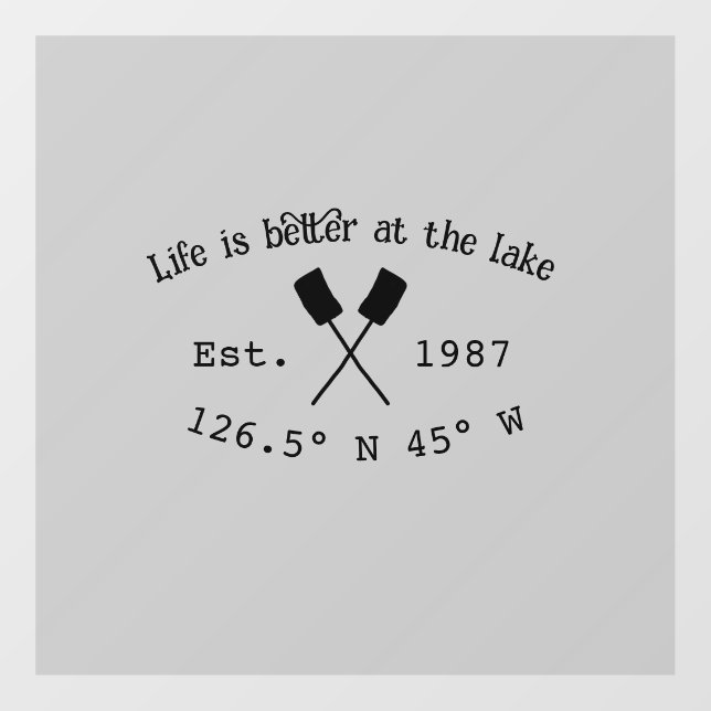 Lake house ets. Date year custom coordinates add n (Sheet)