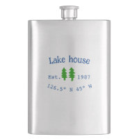 Lake house ets. Date year custom coordinates add n