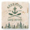 Lake House Family Name Anchor Oars Pines