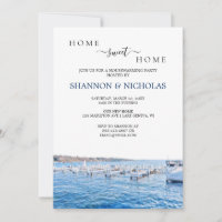 Lake House Housewarming Invitation