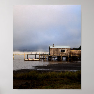 Lake house in Inverness Poster