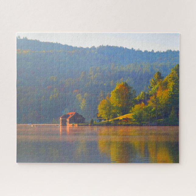 Lake House Jigsaw Puzzle (Horizontal)