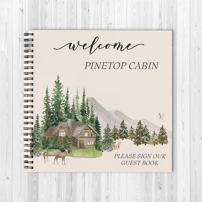 Lake House Vacation Home Guest Book Sign In (Creator Uploaded)