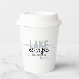 Lake House Vacation Rental - Paper Cup
