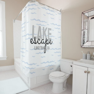 Lake House Vacation Rental -  Shower Curtain