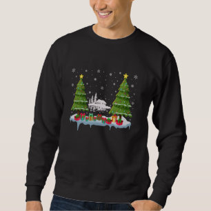 Lake House Xmas Tree Lighting Men Women Ugly Chris Sweatshirt