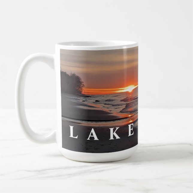 Lake Huron  Coffee Mug (Left)