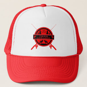 Lake Iliamna Fishing Alaska Trucker Hat
