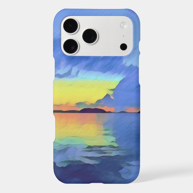 Lake in evening light (Back)