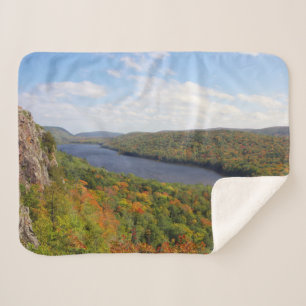 Lake in the Clouds Sherpa Blanket