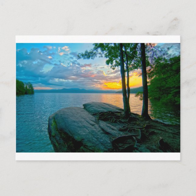 lake jocassee south carolina postcard (Front)