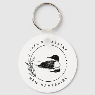 Lake Kanasatka Loon Key Ring