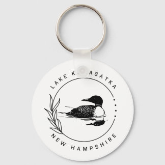 Lake Kanasatka Loon Key Ring