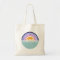 Lake Kanasatka Retro Rainbow Tote