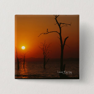 Lake Kariba 15 Cm Square Badge