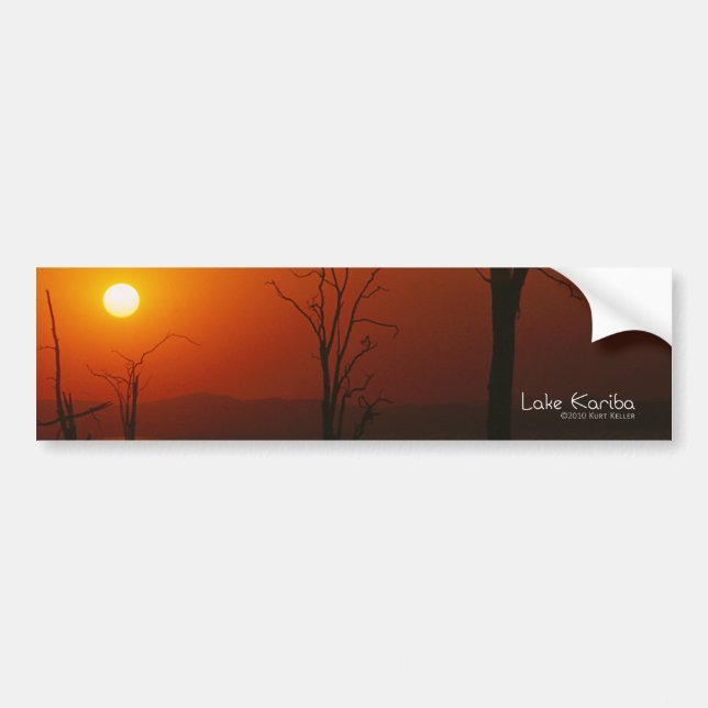 Lake Kariba Bumper Sticker (Front)