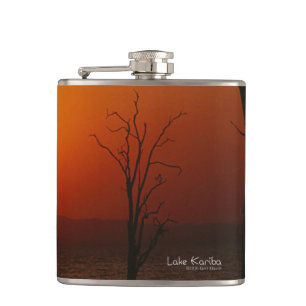 Lake Kariba Hip Flask