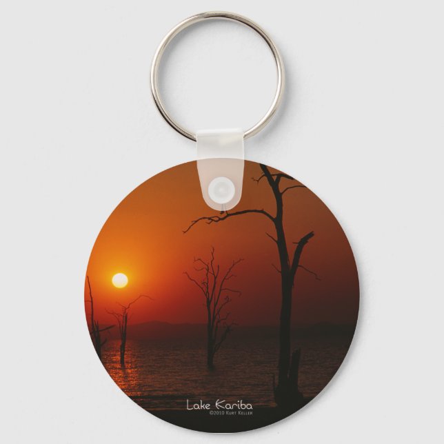 Lake Kariba Sunset Keychain (Front)