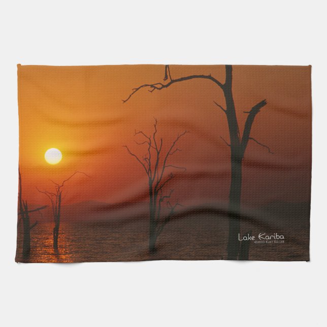 Lake Kariba Tea Towel (Horizontal)
