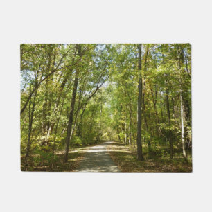 Lake Kittamaquandi Trail in Columbia Maryland Doormat